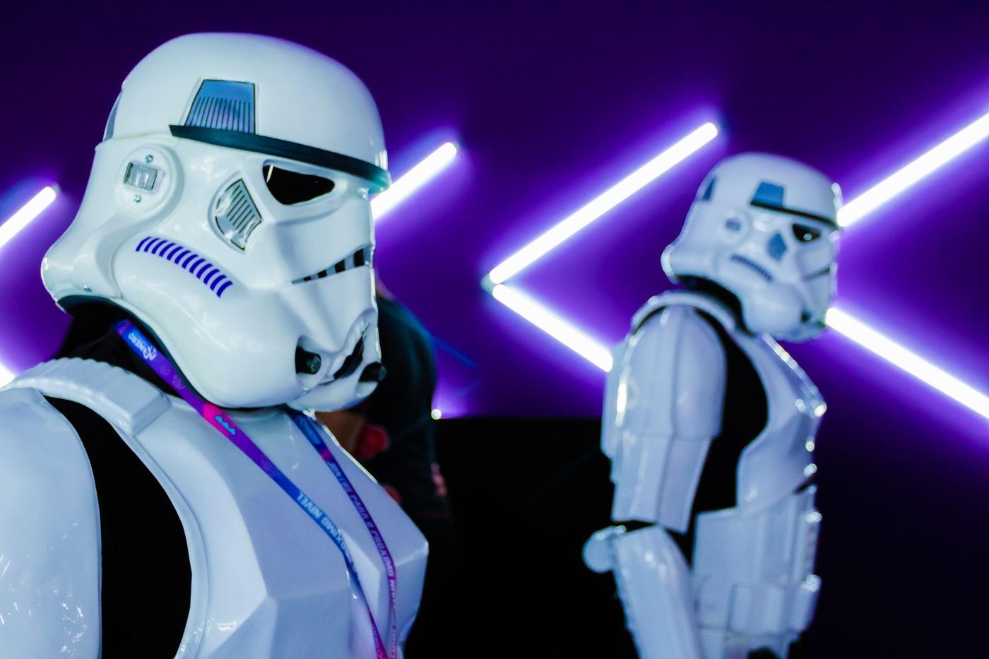 Participantes caracterizados no Nerd Experience