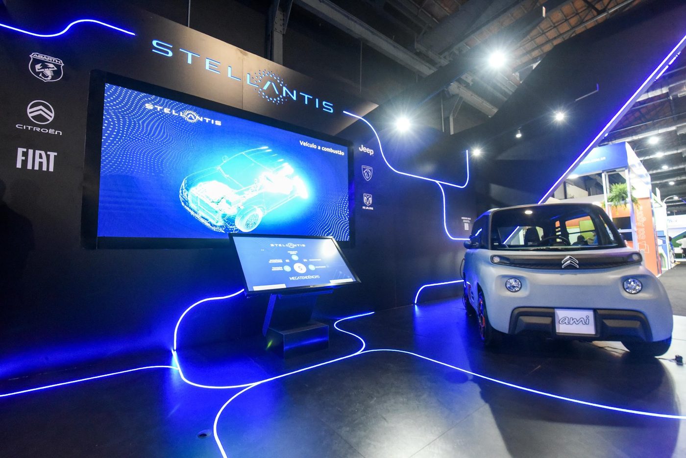 Estande da Stellantis no Rio Innovation Week
