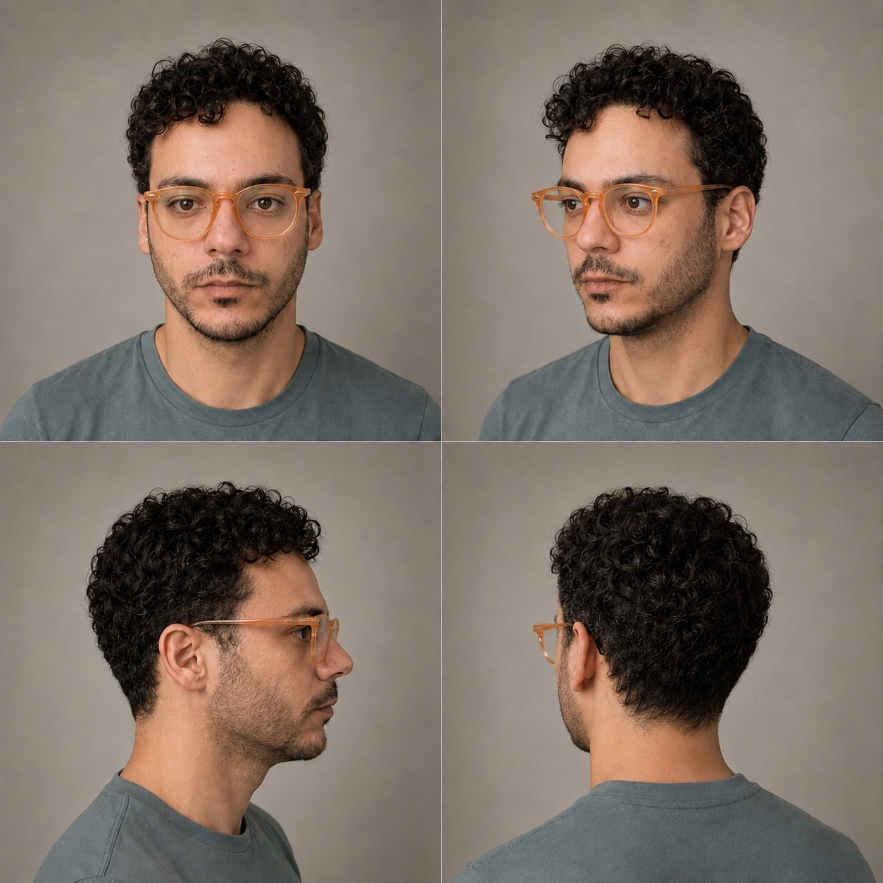 Retrato em três quartos de Felipe Flausino